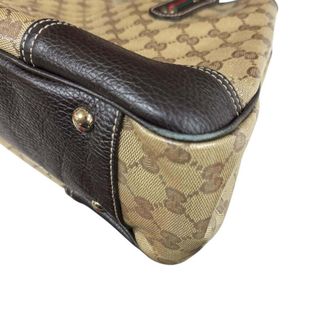 GUCCI Authentic Cream Leather Tote Bag - Picture 13 of 15